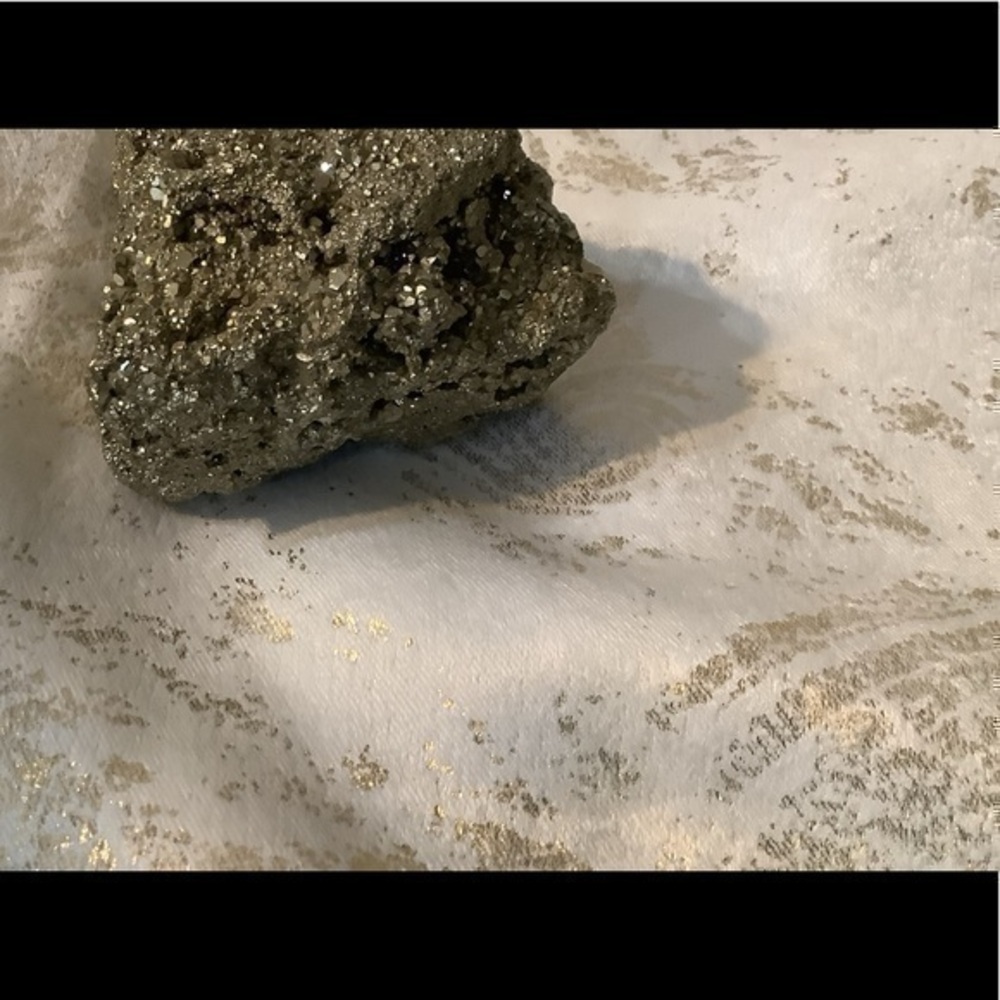Beautiful Large Chunk of Pyrite Approx 1 lb 4 oz